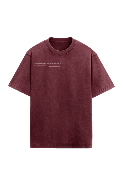 Ego Oversized Acid Washed T Shirt