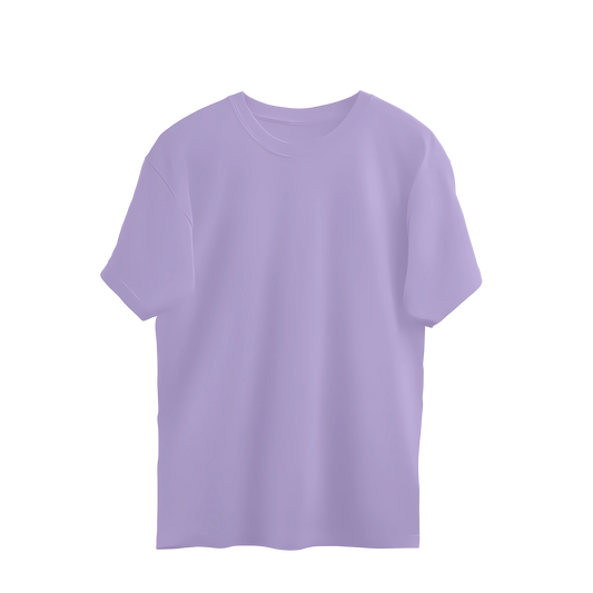 BeBop Solids Iris Lavender Oversized T-shirt