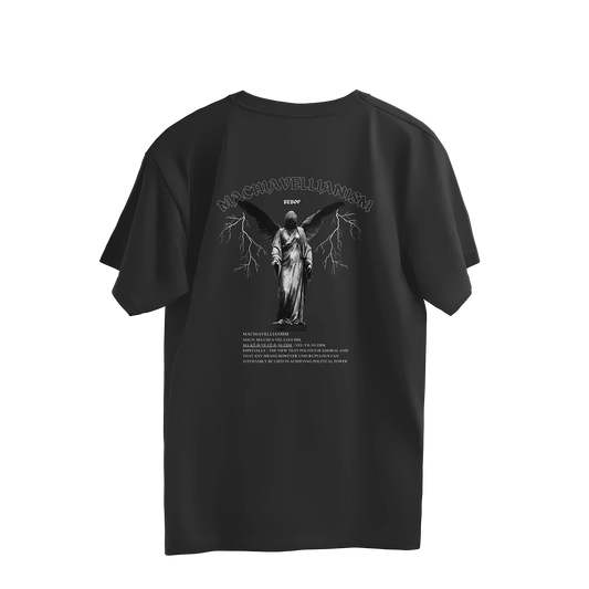 BeBop //Machiavelli// Black Oversized T-shirt